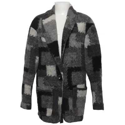 Jacka (Grå, Svart, Vit, Flerfärgad) från Alba Moda Akryl, Polyester, Ull