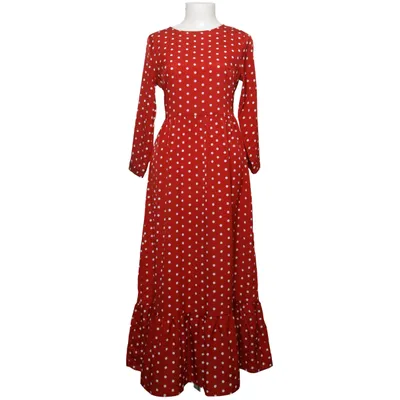 Maxi jurk (Rood, Meerkleurig) van Shein