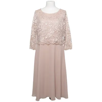 Cocktail dress (Beige) from Vera Mont Elastane, Polyester