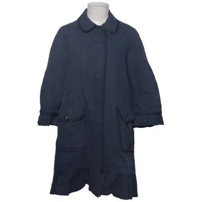 Manteau (Bleu) de Sportmax by MaxMara Coton, Polyamide