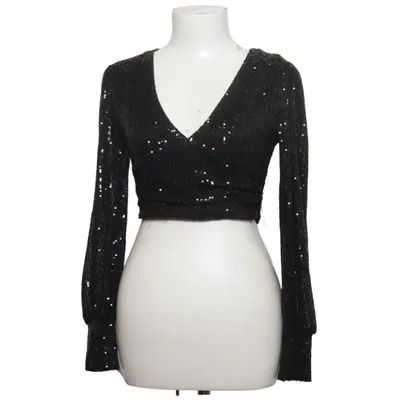 Crop top (Svart) från Amisu Elastan, Polyester