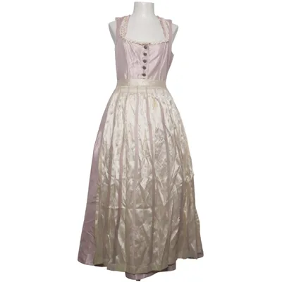 Dirndl (Pink, Beige) von Nockstein Trachten Polyester