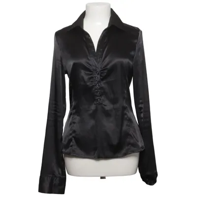 Blouse (Noir) de Authentic Style Élasthane, Polyester