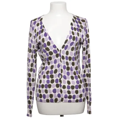 Cardigan (Purple, White, Brown) from Gigue Cotton, Tencel