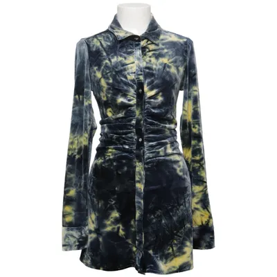 Blousejurk (Blauw, Geel, Meerkleurig) van Jaded London Elastaan, Polyester