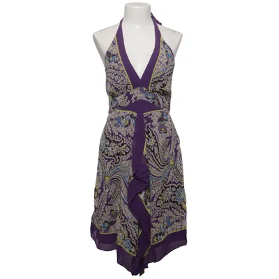 Halterneck dress (Purple, Multicolored) from Hallhuber Polyester, Silk