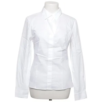 Shirt (Wit) van Boss Katoen, Polyester