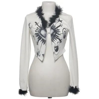 Bolero (Vit, Svart) från Kollyy Elastan, Polyester