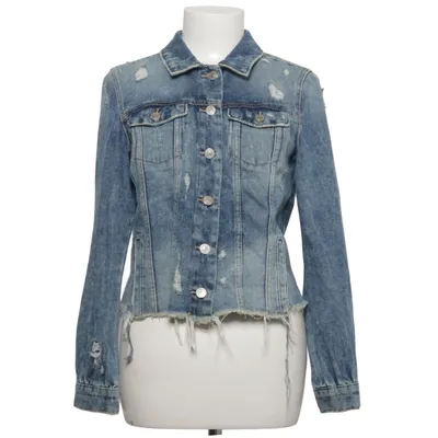 Denim jacket (Blue) from ONLY Blue Denim Cotton, Polyester, Viscose