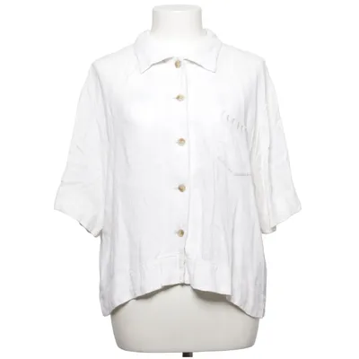 Chemise à manches courtes (Blanc) de La Strada Lin, Viscose