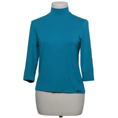 Turtleneck (Blue) from Thieme Elastane, Modal
