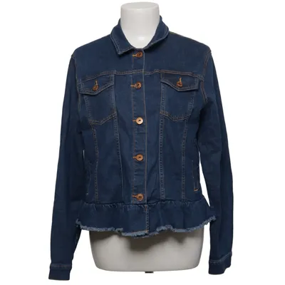 Denim jacket (Blue) from Esmara Cotton, Elastane