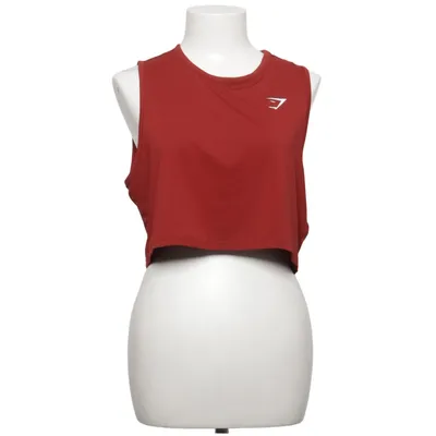Sports tank top (Red) from Gymshark Elastane, Polyester
