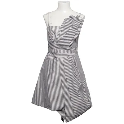 Dress (White, Black) from Karen Millen Acetate, Polyester, Viscose