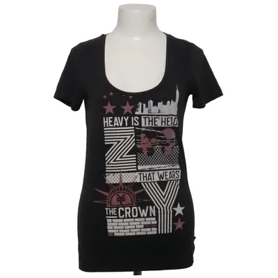 T-shirt (Black) from Zoo York Cotton, Polyester