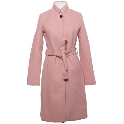 Coat (Pink) from Fisherfield Polyester, Viscose