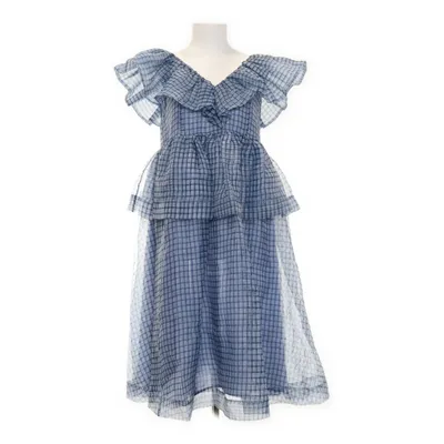Jurk (Blauw, Wit) van Ganni Polyester