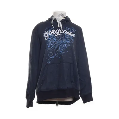 Sweat à capuche (Bleu) de Infinity Woman Coton, Polyester