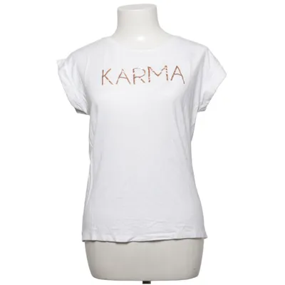 T-shirt (White) from Friendtex Elastane, Viscose