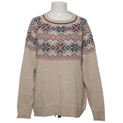 Weihnachtspullover (Beige, Blau, Rot) von Tchibo Acryl, Polyamid, Polyester, Wolle