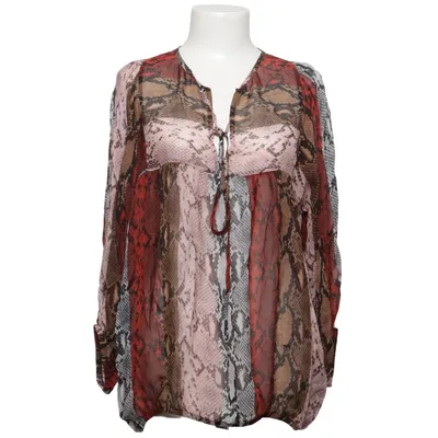 Bluse (Rød, Brun, Pink, Flerfarvet) fra Summum Woman Viscose