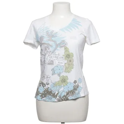 T-shirt (Hvid, Flerfarvet) fra Marc Aurel Bomuld