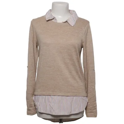 Tröja (Beige, Vit) från Essentials Elastan, Polyester