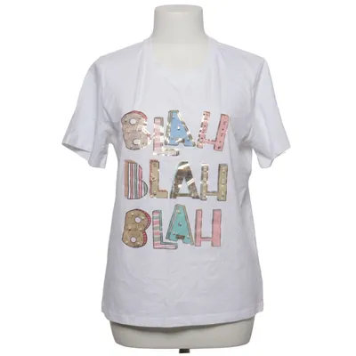 T-shirt (Wit) van Secret Season Katoen, Elastaan