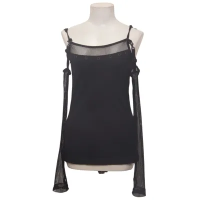 Top (Black) from Heartless Cotton, Elastane, Polyester
