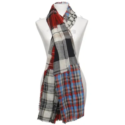 Scarf (Red, Black, White) from Passigatti