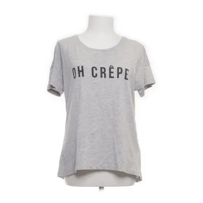 T-shirt (Gray) from Jacqueline de Yong Cotton, Polyester