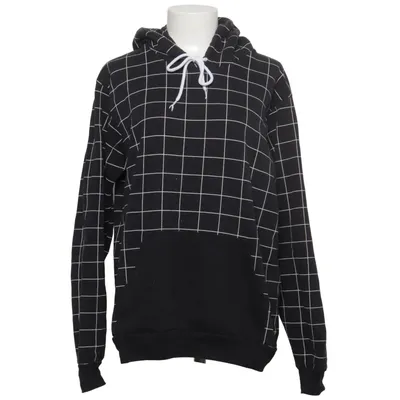 Hoodie (Black, White) from American Apparel Cotton, Polyester