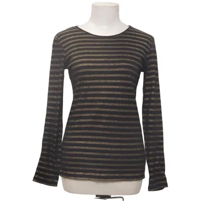 Lange mouwen shirt (Zwart, Goud) van Pauw Amsterdam Kasjmier, Katoen