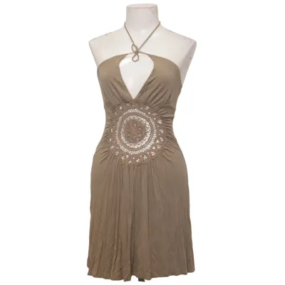 Robe dos-nu (Beige) de ASOS Élasthane, Viscose