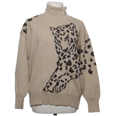 Sweater (Beige, Black, Multicolored) from Escada by Margaretha Ley Wool