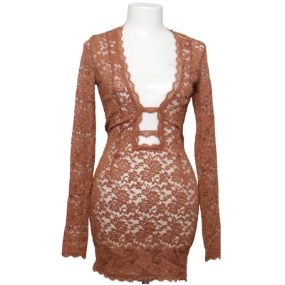 Robe (Marron) de Fashion Nova Élasthane, Polyamide