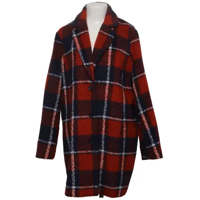 Coat (Red, Blue, White) from Blendshe Polyester, Wool