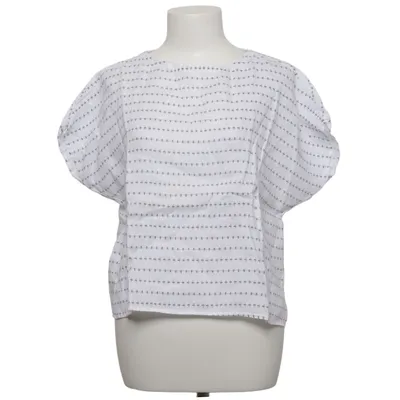 Haut (Blanc, Bleu, Marron) de Cynthia Rowley Lin