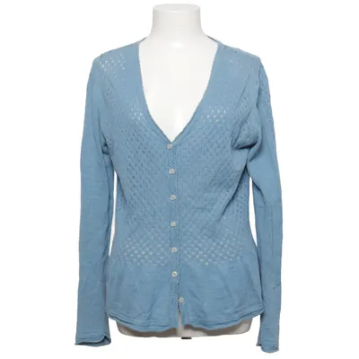 Cardigan (Blue) from Sorgenfri Sylt Cotton, Linen