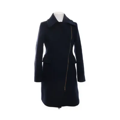 Manteau (Bleu) de Club Monaco Acrylique, Fausse fourrure, Nylon, Polyester, Laine