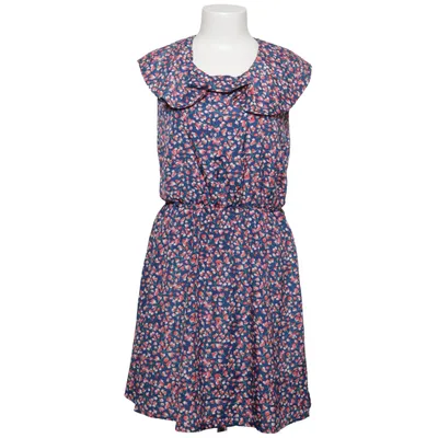 Klänning (Blå, Flerfärgad) från Yumi Bomull, Polyester