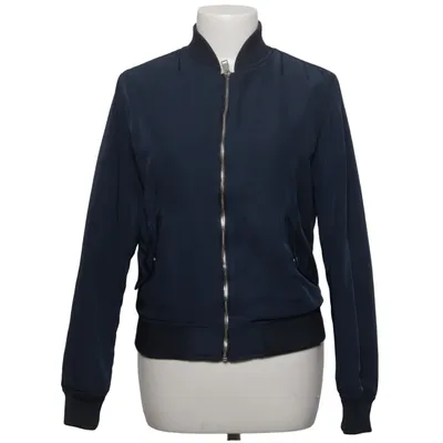 Bomber jacket (Blue) from Bershka Premium Outerwear
