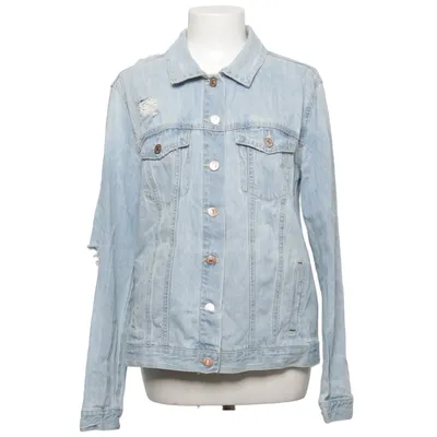 Jeansjacka (Blå) från Forever 21 Bomull