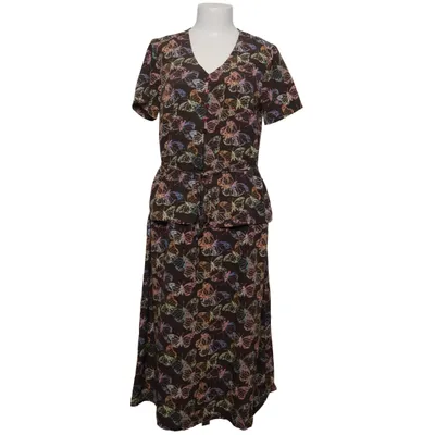 Dress (Brown, Multicolored) from Christopher & Banks Polyester