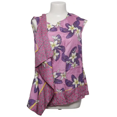 Top (Purple, Multicolored) from Le Sarte Pettegole Silk