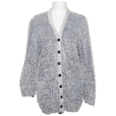 Cardigan (Gray, White) from Cafuné Polyester