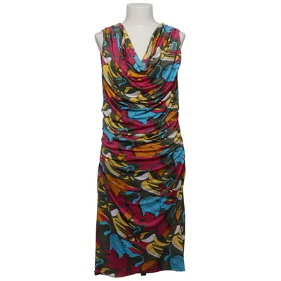 Klänning (Grön, Flerfärgad) från Liv Collection Elastan, Polyester