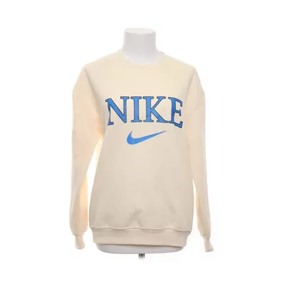 Sweatshirt (Beige, Blå) fra Nike
