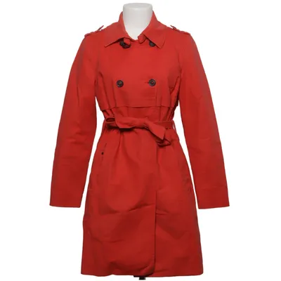 Trenchcoat (Röd) från Garcia Jeans Bomull, Elastan, Polyester