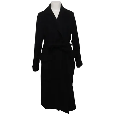 Mantel (Schwarz) von Zara Polyester, Wolle